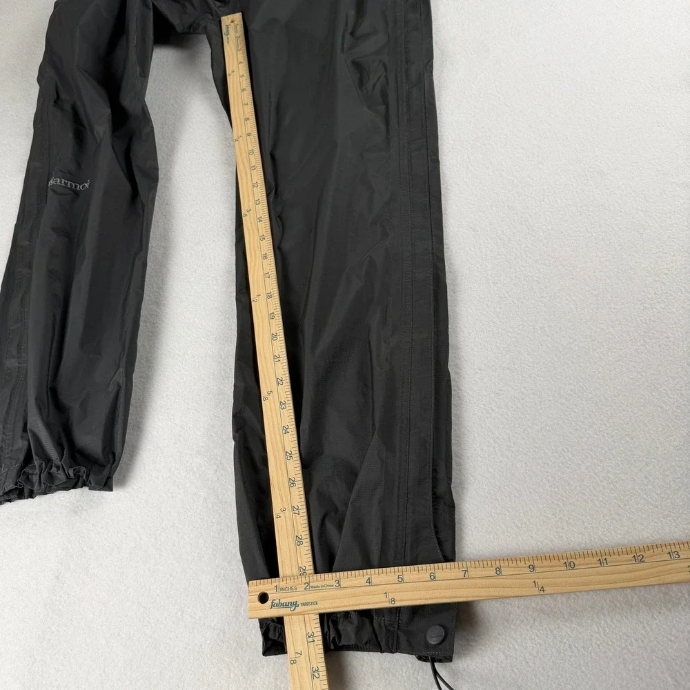 Marmot Men's Full Zip Nylon Rain Hiking Trail Pants Dark Gray Medium